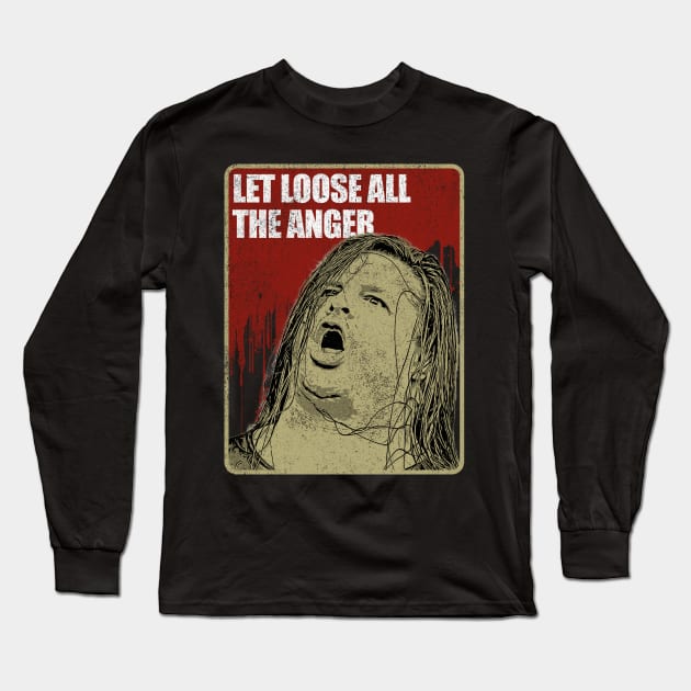 LET LOOSE ALL THE ANGER Long Sleeve T-Shirt by Innboy